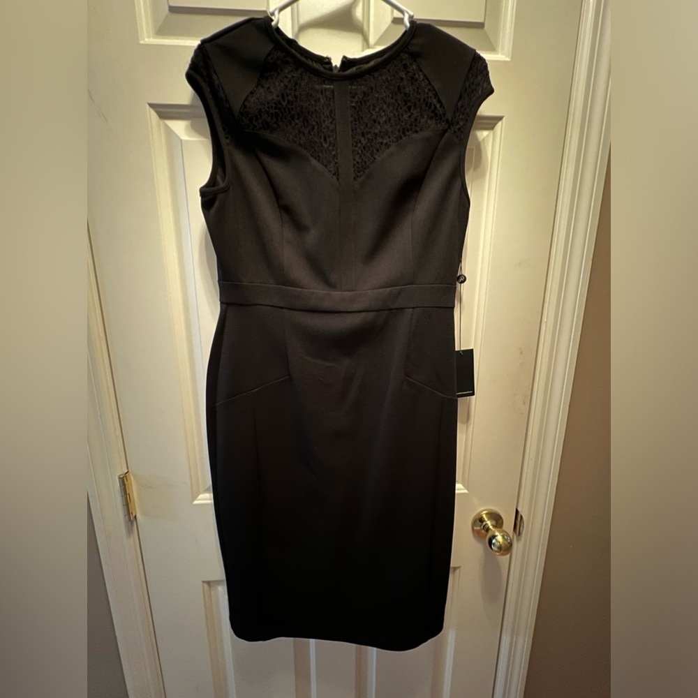 Adrianna Papell black dress, NWT - Picture 11 of 15